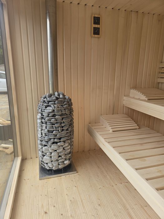 Sauna de exterior/interior/Aden Garden Toplita