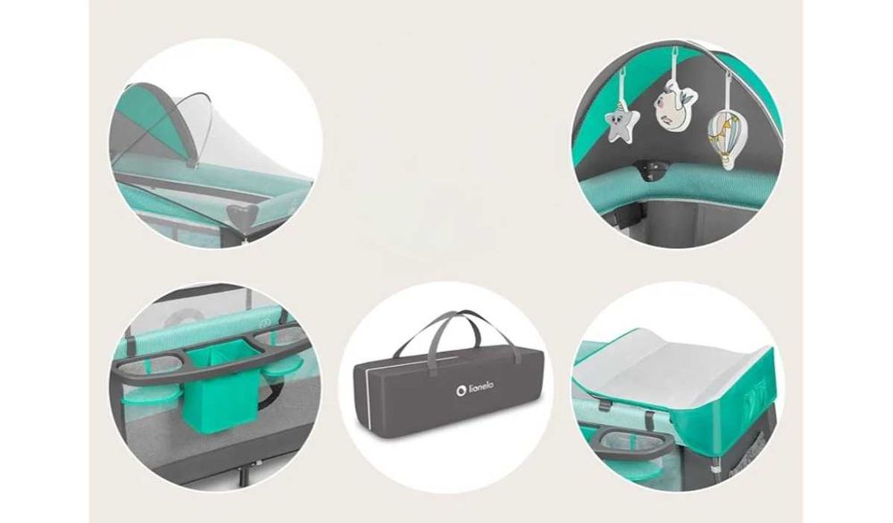 Бебешка кошара згъваема