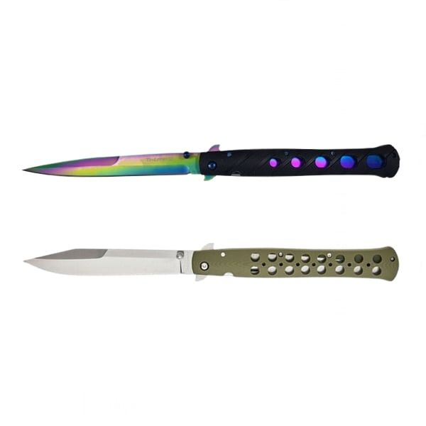 Set doua bricege Ti-Lite, deschidere manuala, prindere curea, 33 cm