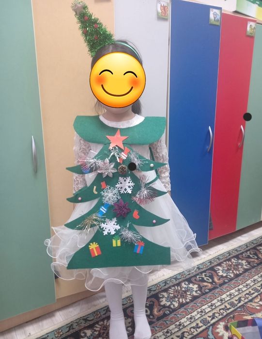 Карнавальный костюм елочка
