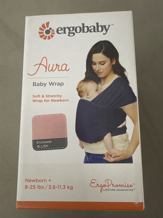 Слинг Ergobaby Aura- цвят розов