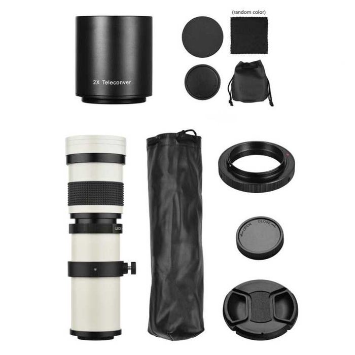 Телеобектив 420-800 / 840-1600 за Canon Nikon Sony Pentax