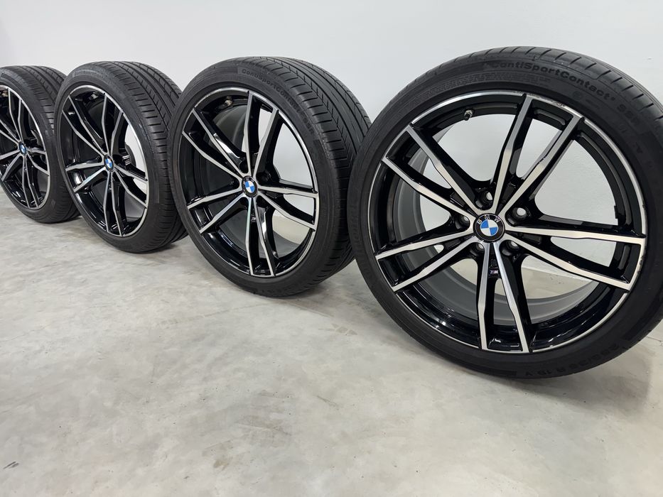 Jante Bmw Seria 3 R19 Seria 4 G20 G21 Originale 791M Continental vara Runflat 2025 99%