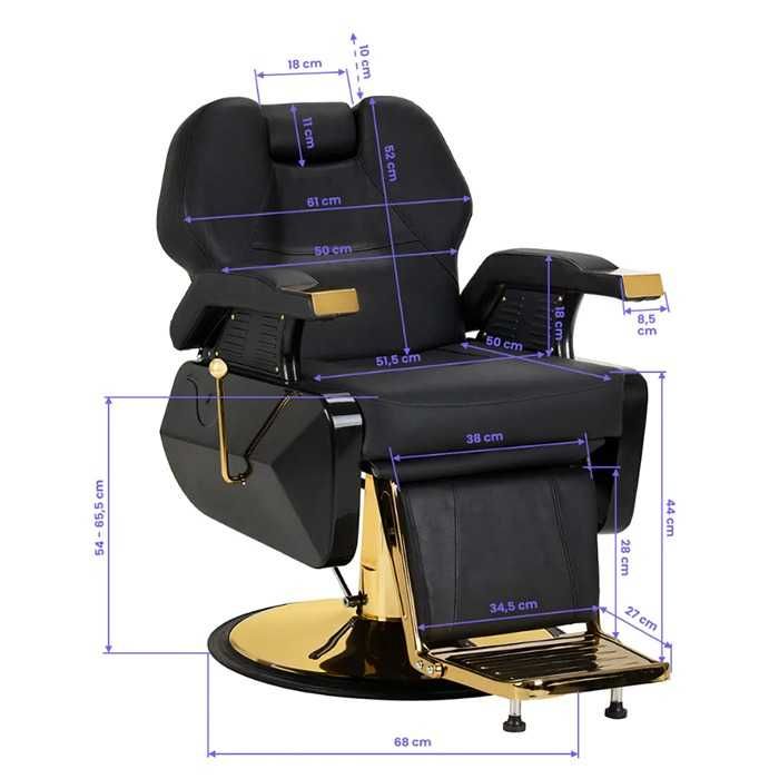 Бръснарски стол Hair System New York Gold