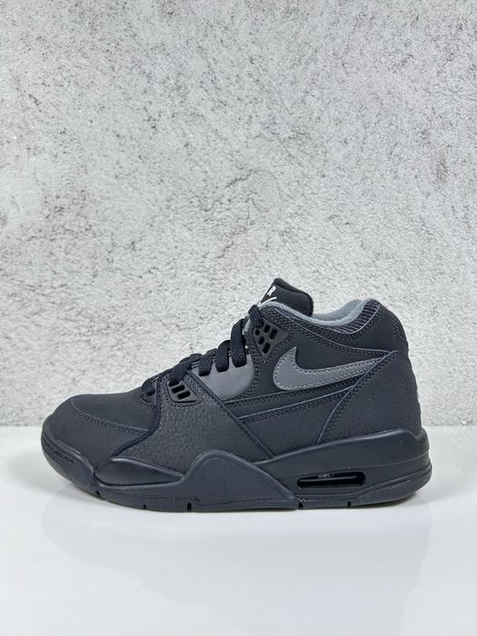 Nike Air Flight 89 Black White Neutral Grey