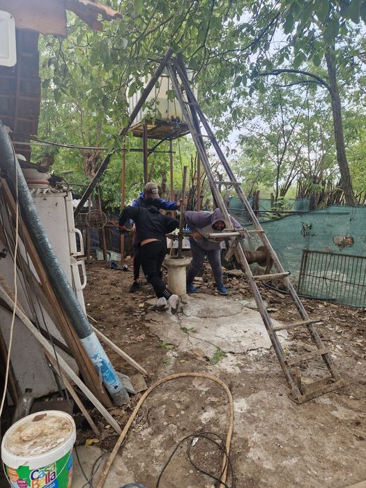 Foraje puțuri de mica și mare adâncime