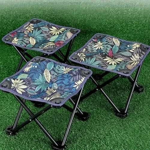 Преносим сгъваем къмпинг стол, рибарски стол, плат Oxford, до 120 кг