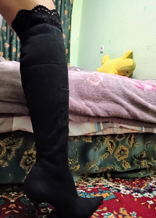 Женские ботфорты