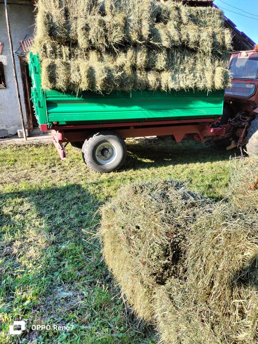 Baloți de fân, otavă și lucernă