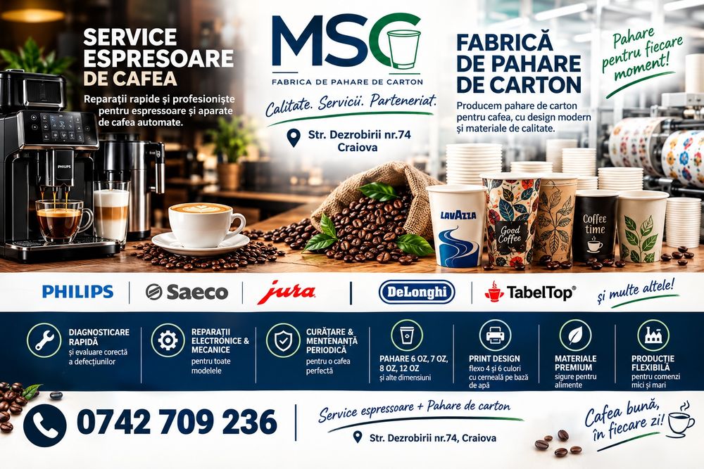 Vanzari, reparatii expresoare,aparate cafea Saeco,Jura, Delonghi