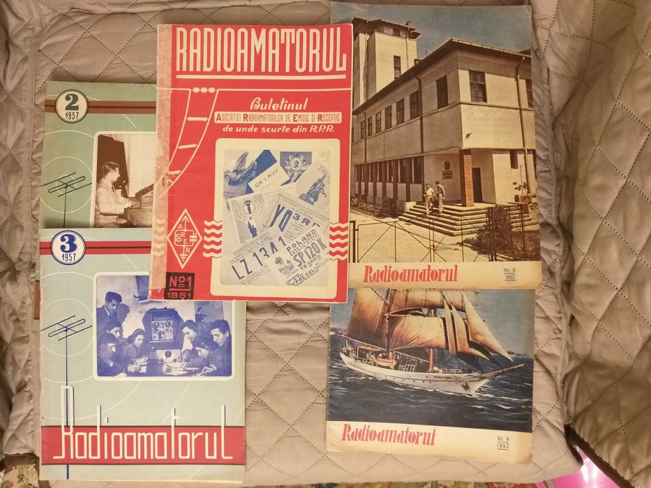 Reviste de radio vechi in stare buna