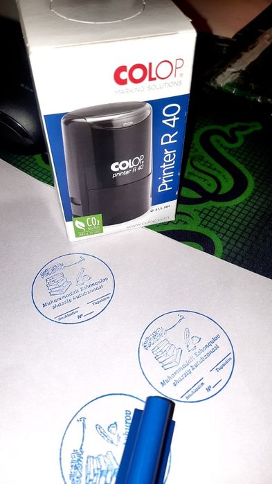 Печат ва штамплар.Arzon sifatli.