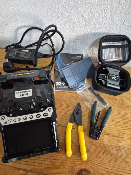 Сплайсър Sendun SD-9 (Power Meter + VFL) Core to Core