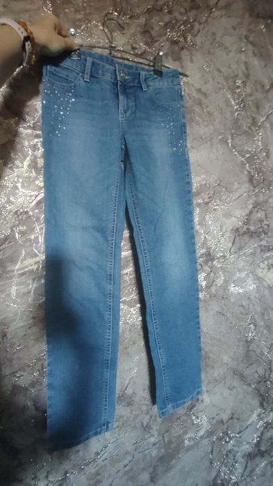 Джинсы на девочку 8-9-10 лет, штаны, брюки