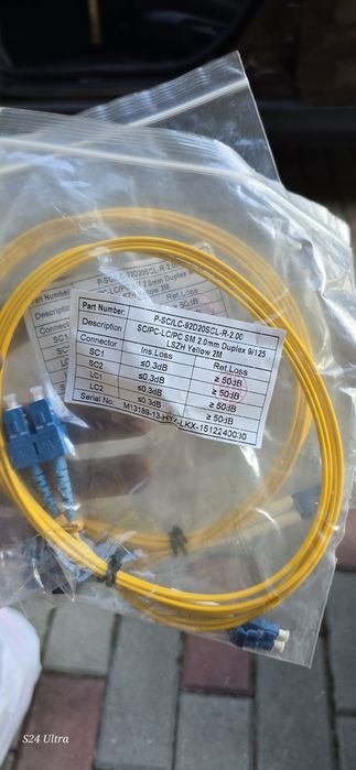 patch cord de fibră optică monomod