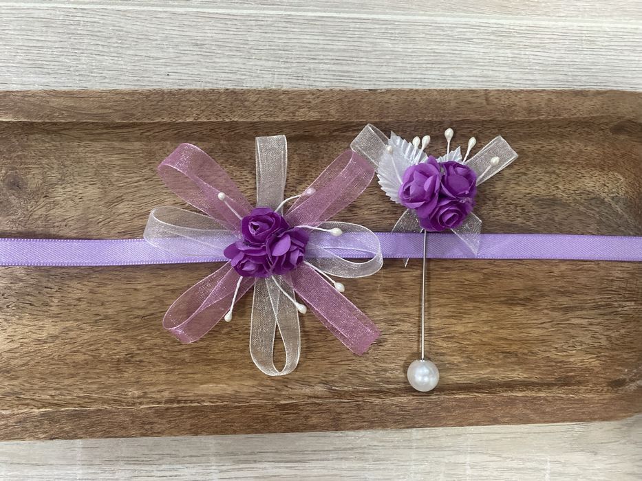 Сватбени гривни и бутониери! Доза цвят за най-щастливия Ви ден!