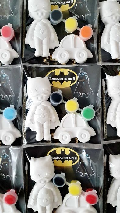 Комплекти за оцветяване с гипсови фигурки - Макси размер