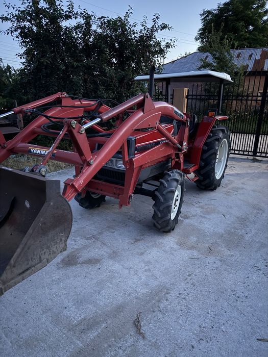 Yanmar FX 28 D | tractor japonez 4x4| incarcator frontal original 500 kg | 4 cilindri | Servodirectie