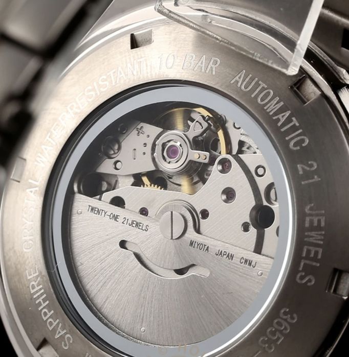 Ceas BOCCIA TITANIUM AUTOMATIC 3653-01 - Miyota 8215 , nou, cu acte și cutie originale.