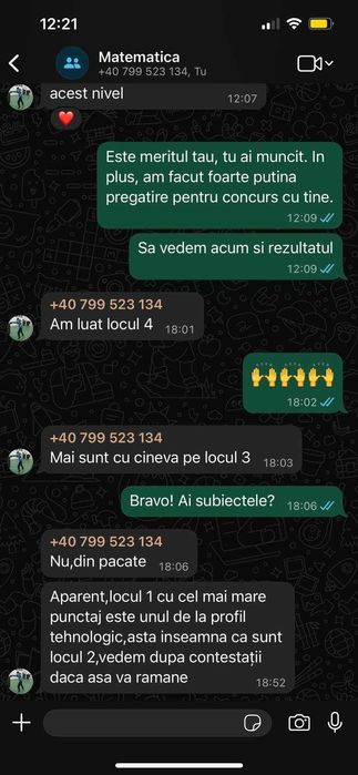 Meditații Matematică – Clasele 5-8 si pregătire Evaluare Națională