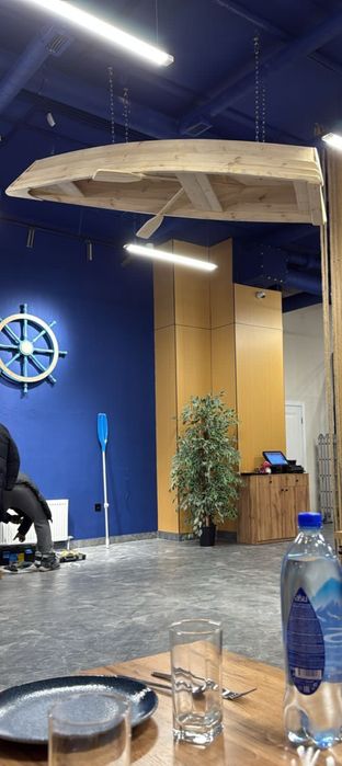 Лодка деревянная