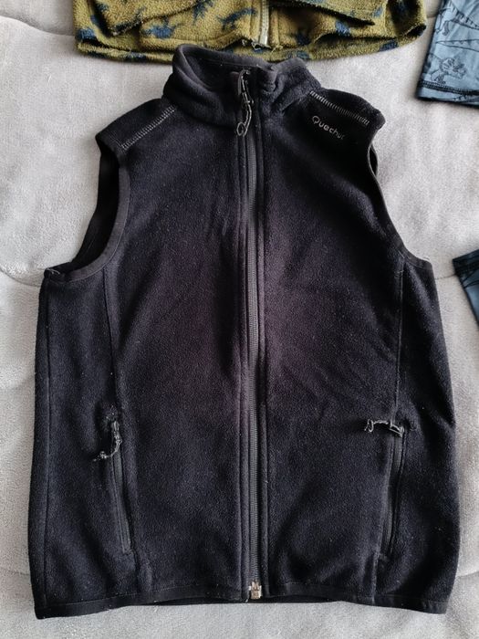 Термо клин и блуза H&M ,поларен елек и суичър Dechatlon 122-128см