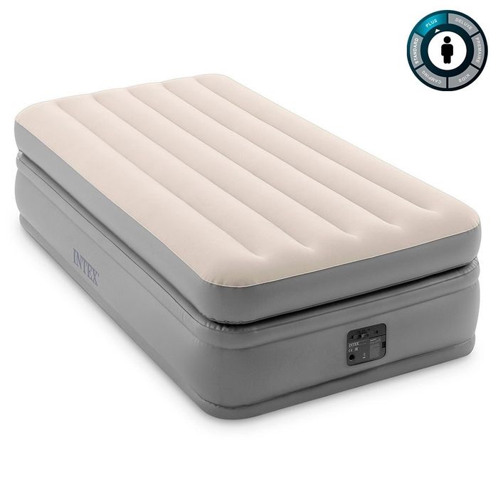 INTEX Надувной кровать Одноместный (191х99х51). БЕСПЛАТНО Доставка