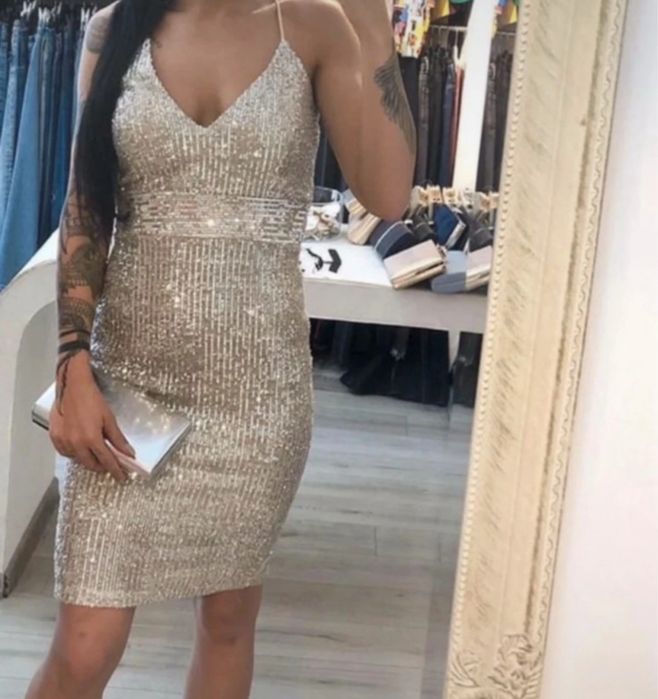 Rochie cu paiete superba