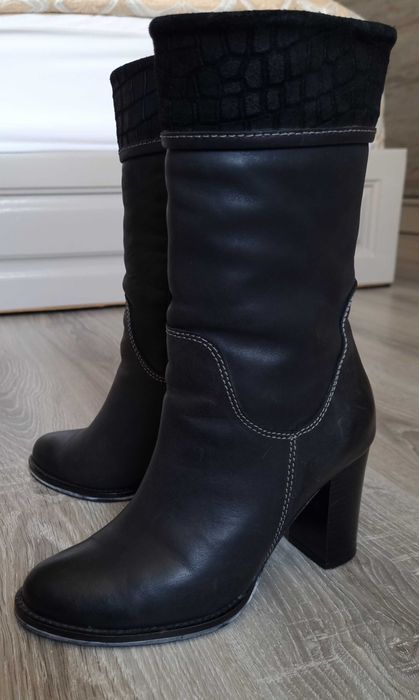 Gianni боти - естествена кожа