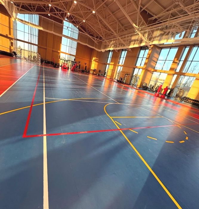 Разметка спортивных площадок