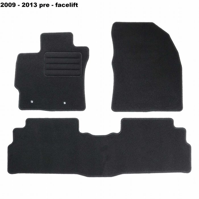 4бр. Мокетни стелки за Toyota Verso / Тойота Версо 2009+ и 2013+