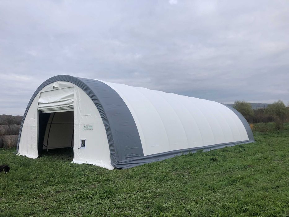 Cort industrial semirotund 9,15x20x4,5 m chiar si pentru animale