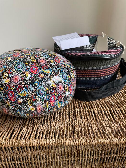 НОВ Перкусионен стоманен музикален барабан, оригинален подарък  20см