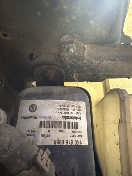 Preincalzitor Auxiliar (Webasto) Volkswagen Touran 1T1, 1T2 2003 - 2010 2.0 Tdi 16V Bkd 1K0815065R
