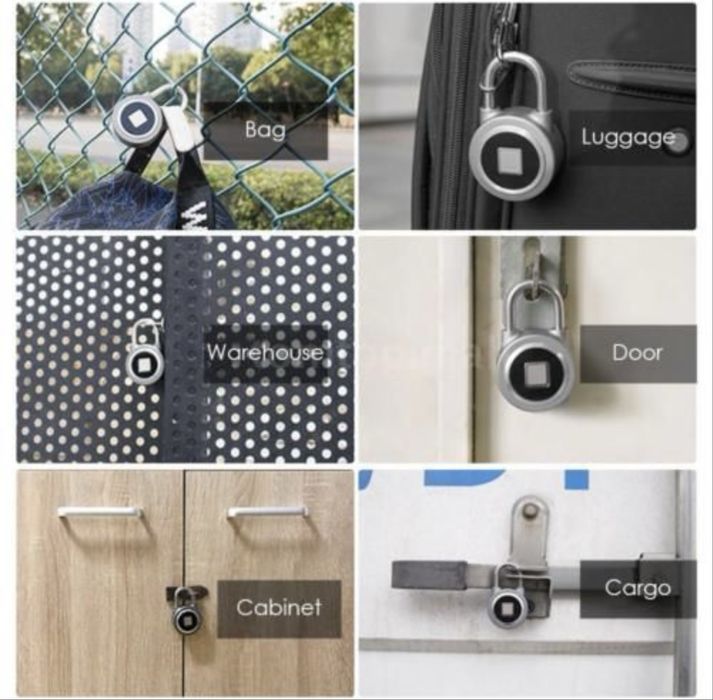 Lacat cu amprenta, bluetooth si cheie digitala