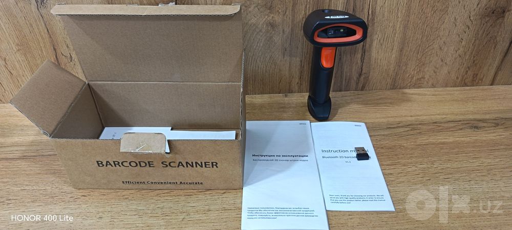 Arca Barcode Scanner barcha turdagi codlarni o'qiydi bulutothlik 2D 1D