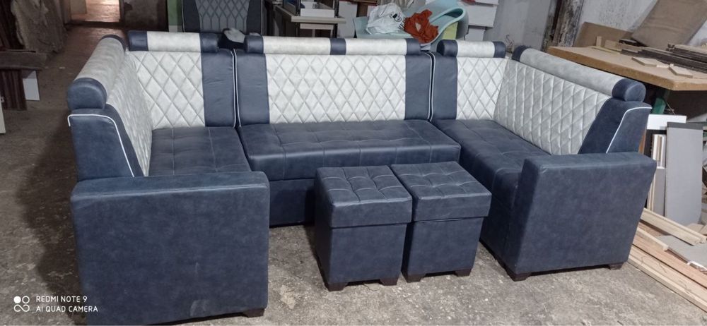 Oshxona uchun yumshoq mebellar endi  atiga 830 mingdan har bir metri