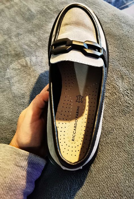 Дамски обувки от естествена кожа