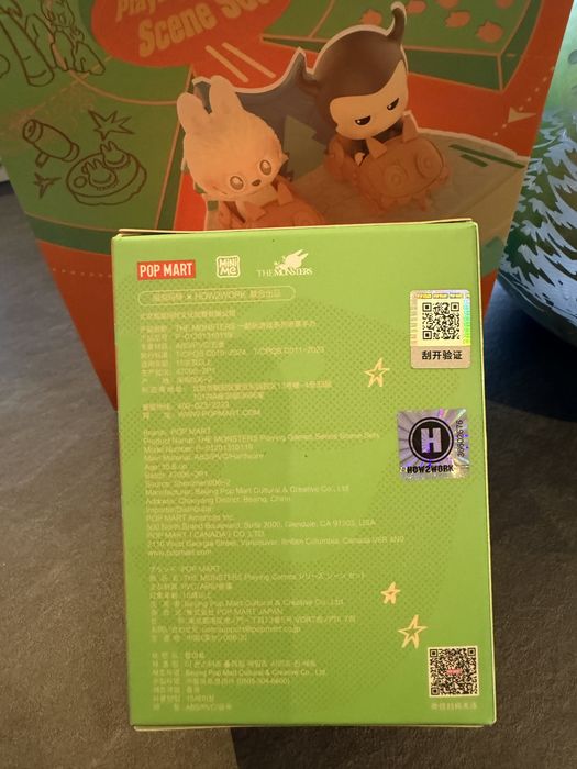 Labubu Playing Games Scene Set