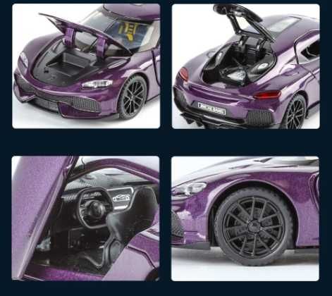 Метални колички: Koenigsegg Gemera 1:32 – умален модел хиперкола