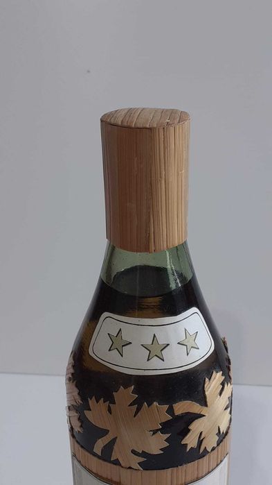 sticla goala coniac vintage veche