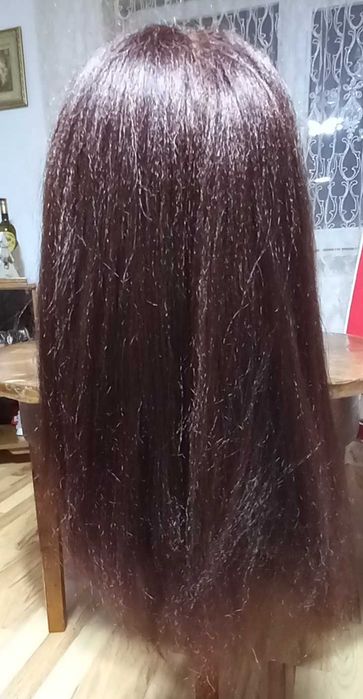 Cap manechin  par lung sintetic