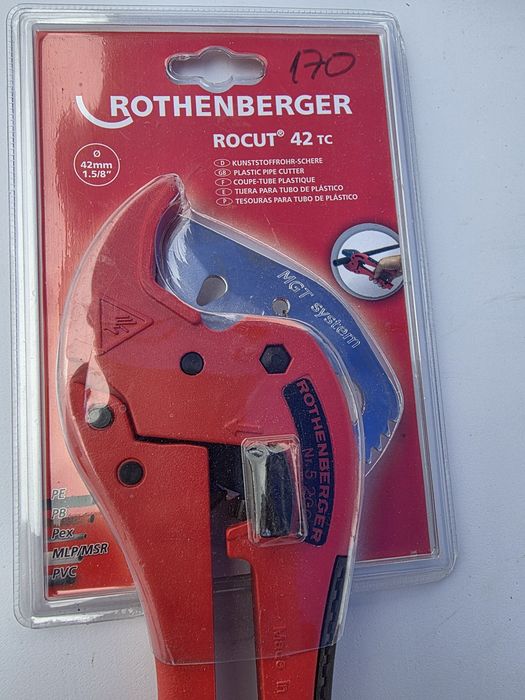 Foarfeca pentru tevi Rotenberger Rocut 42