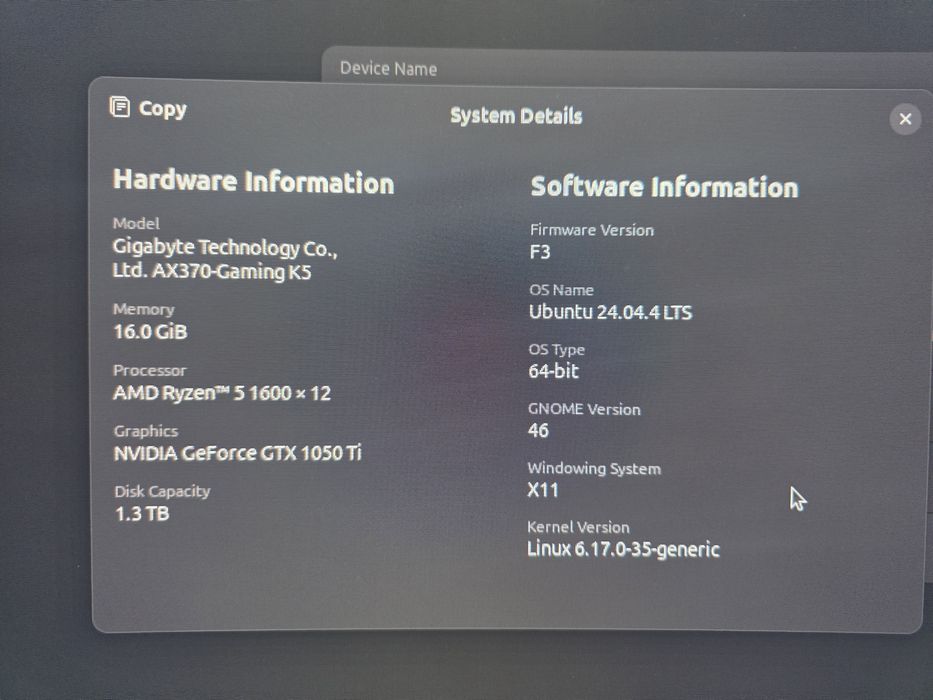 Настолен Компютър | Ryzen 5 1600 | 16GB RAM | 1TB