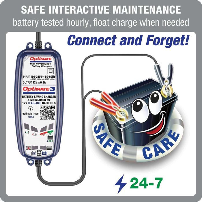 Redresor/Tester Tecmate Optimate 3,TM432,sigilat