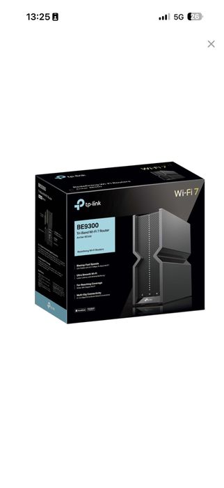 РУТЕР TP-LINK ARCHER BE550 /BE9300 Tri-band, WI-FI 7, Gigabit
