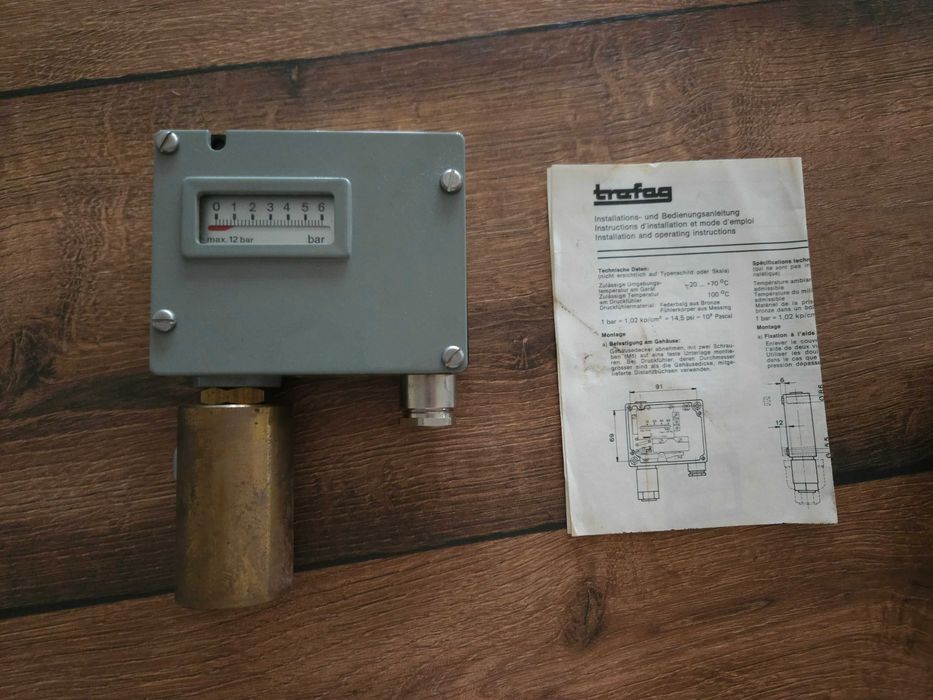 Индустриален пресостат Trafag 920.2377