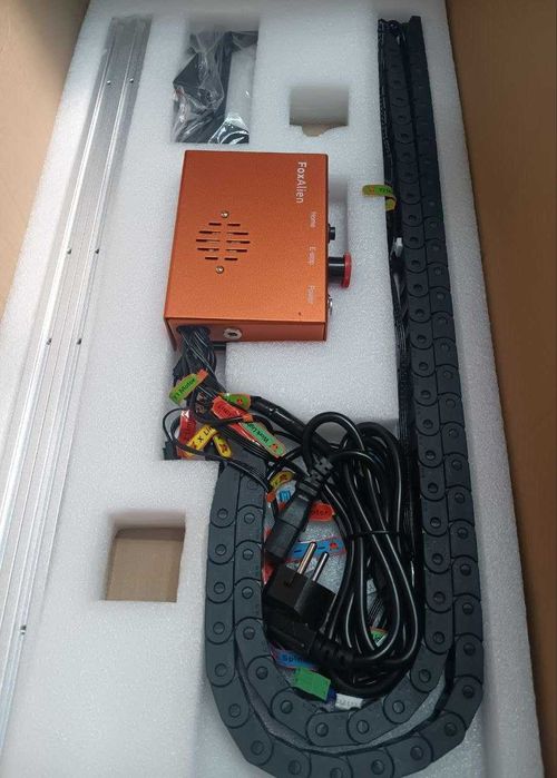 CNC фреза FoxAlien Masuter Pro 4040, CNC рутер, подобрена 3-осна фреза за дърво, метал, акрил.