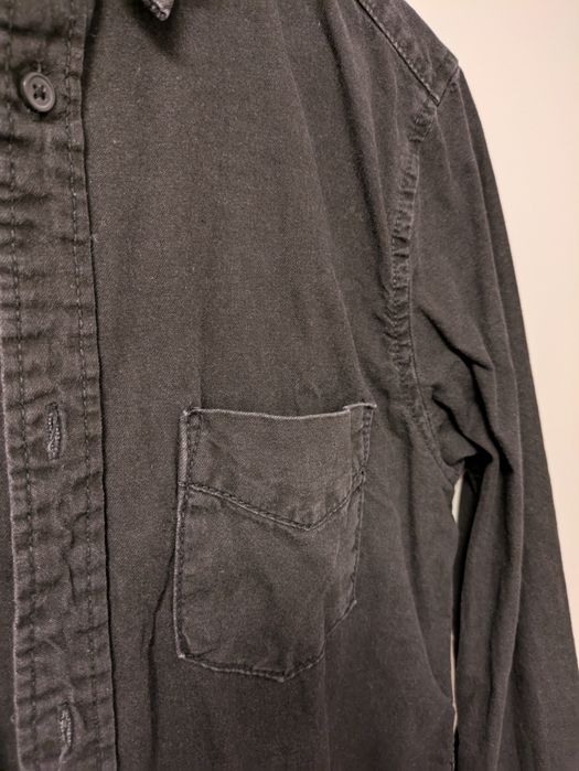 Cămașă denim neagră XS bărbați