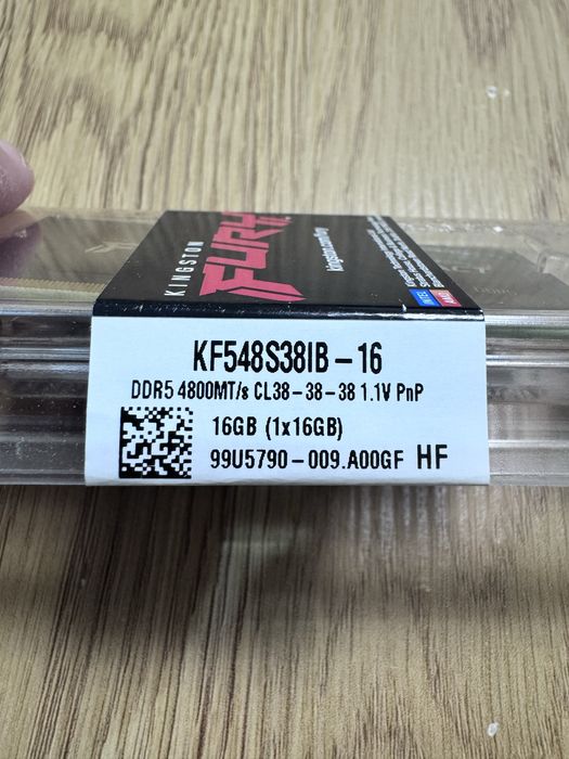 Memorie RAM laptop Kingston Fury impact 16GB DDR5-4800Mhz CL38